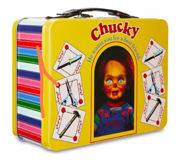 Chucky - Lonchera De Metal - Good Guys - Childs Play 2