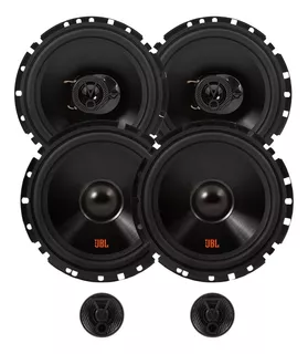 2 Alto Falantes 6  Jbl Flex4 6trfx55 + Kit 2 Vias 6 Flex 4