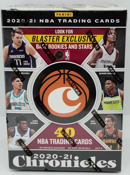 Caja Blaster De Cartas Coleccionables Panini Chronicles Nba