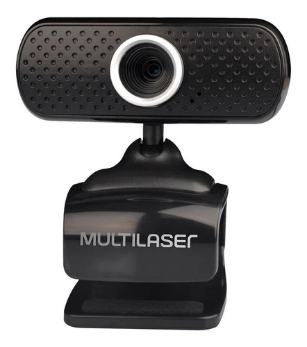 Câmera web Multilaser WC051 SD 30FPS cor preto