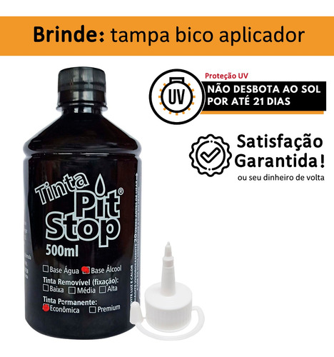 Tinta P/ Caneta Poster Permanente Pit Stop 500ml