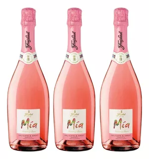 3 Espumante Freixenet Mia Delicate & Sweet Moscato Rosé