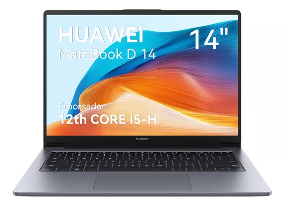 Laptop Huawei Matebook D 14 Ci5 12a 8 Gb +512 Gb Win11 Gris