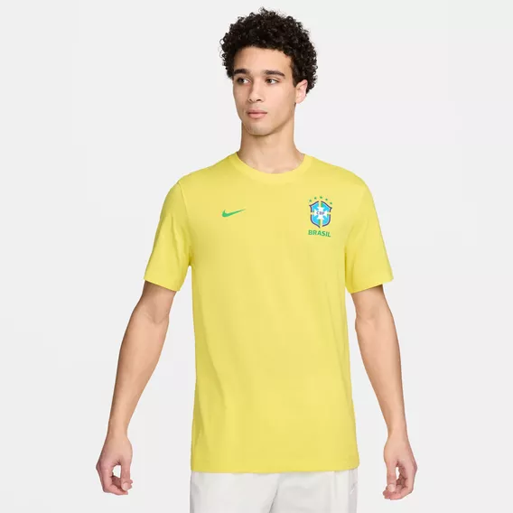 Playera Para Hombre Nike Brasil Essential