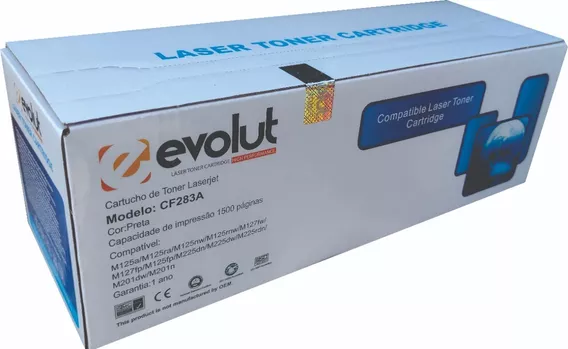 Toner Compativel  283a 83a Novo M125 M127 M127fn Evolut