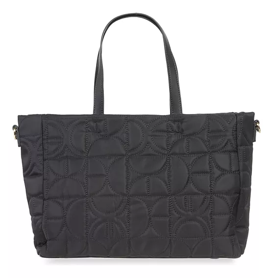 Bolsa Tote Cloe Para Mujer Acolchada Textil Asa Extendida