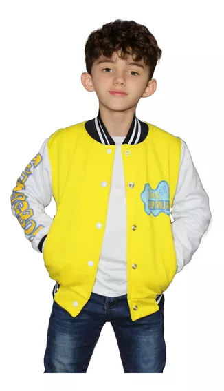 Chaquetas Béisbol De Bob Esponja Chamarra Unisex