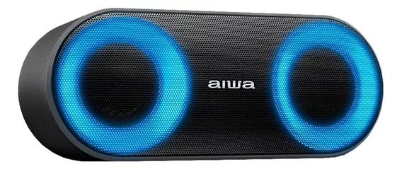 Caixa De Som Amplificada Aiwa Mini Speaker Awsp01 | Entrada 