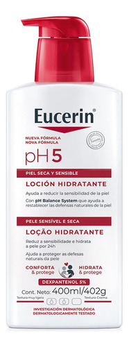 Eucerin Ph5 Loción Hidratante Piel Seca Y Sensible 400ml