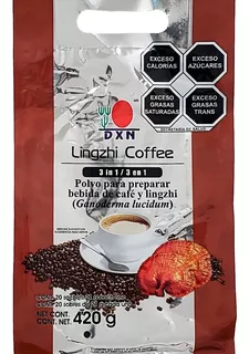 Café 3 En 1 Dxn  Lingzhi Ganoderma Lucidum 5 Paquetes