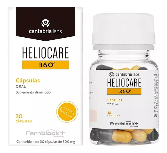 Heliocare 360 Bloqueador Solar Oral 30 Caps.