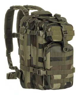 Mochila Bolsa Reforçada Tática Assault Invictus - 30 Litros Cor Frances Desenho Do Tecido Camuflado