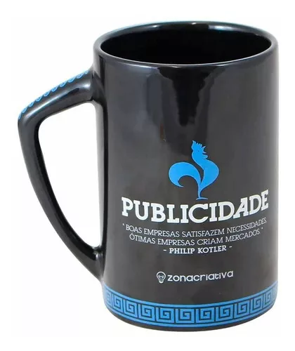 Caneca 300ml Na Lata Profissões Publicidade Zona Criativa