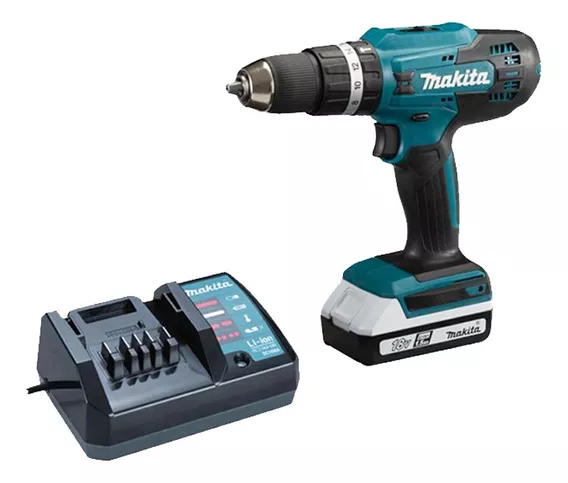 Parafusadeira Furadeira Imp 1,5ah 18v Bivolt Hp488dw Makita