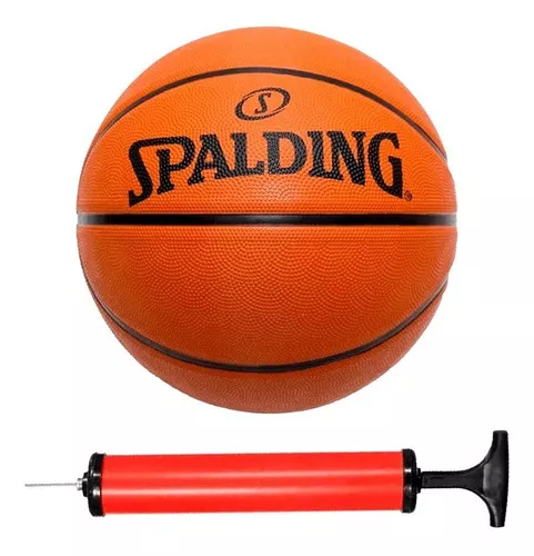 Bola De Basquete Spalding Streetball + Bomba De Ar