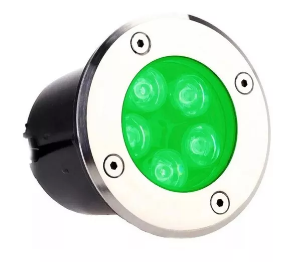 Luminária de chão  Genérica Balizador 5w verde