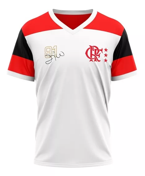 Camisa Flamengo Infantil Zico Mundial 1981 Oficial