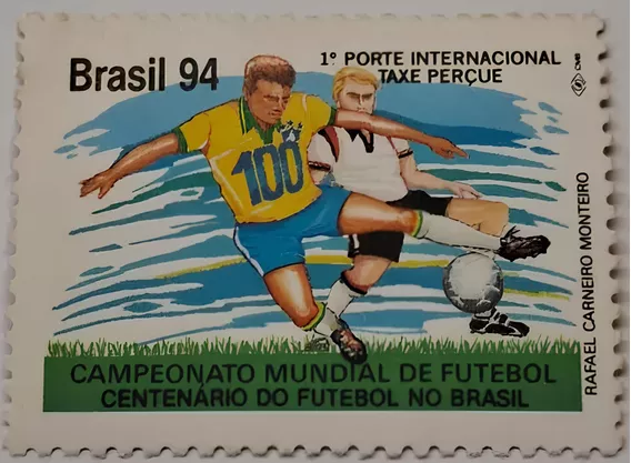 Selo Do Brasil - Campeonato Mundial Futebol 94 Mint