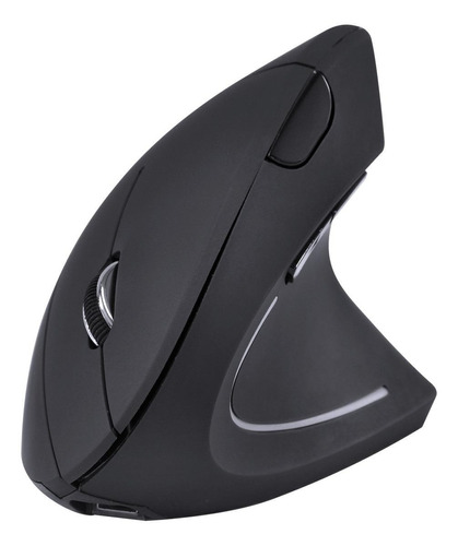 Mouse Vertical Sem Fio Recarregável Pm300 Preto Vinik