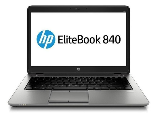 Notebook EliteBook 840 G1 14" preto/cinza 8GB de Ram - 256GB SSD - Intel Core i5