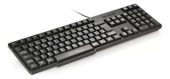 Teclado Multilaser Slim Usb Preto Tc213