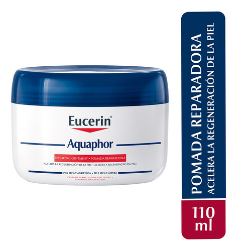 Pomada Reparadora Eucerin Aquaphor, Piel Seca, De 110ml