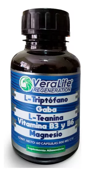 Multivitaminico Con L-triptofano - 60 Caps 800mg - Veralife