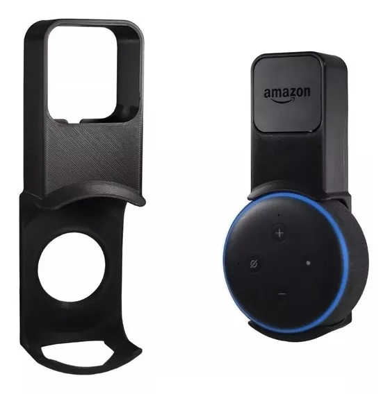 Suporte Base De Tomada Para Amazon Alexa Echo Dot 3 Preto