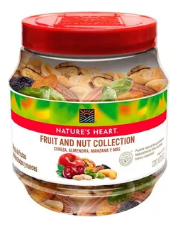 Nature's snack  heart de frutas deshidratadas, nueces de 450g