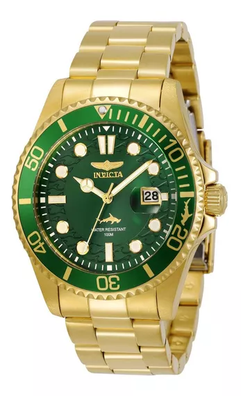 Reloj Invicta 30027 Oro Hombres Color de la correa Dorado