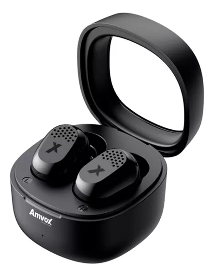 Fone De Ouvido Amvox Ahp01 Bluetooth- Preto