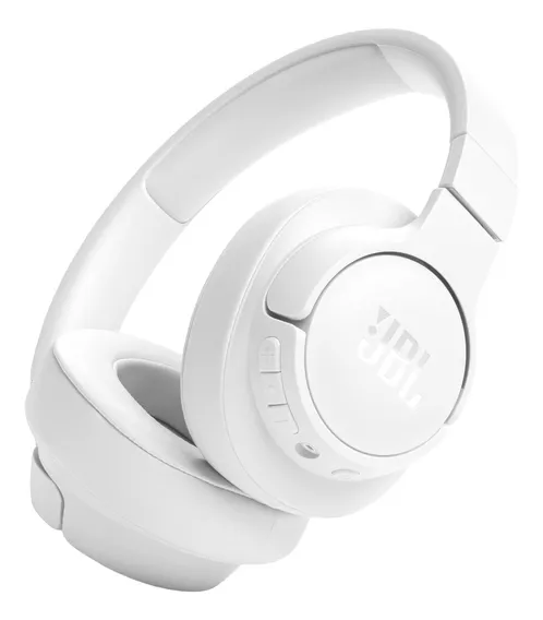 Fone De Ouvido Bluetooth Tune 720BT Branco Dobrável JBL