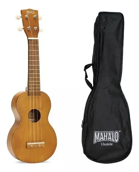 Ukulele Mahalo Mk1 Tbr Soprano - C/ Capa - Maxcomp Cor Marrom