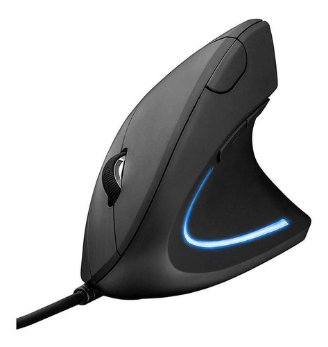 Mouse Vertical Verto Ergonomic Com Fio 1600dpi Preto D5