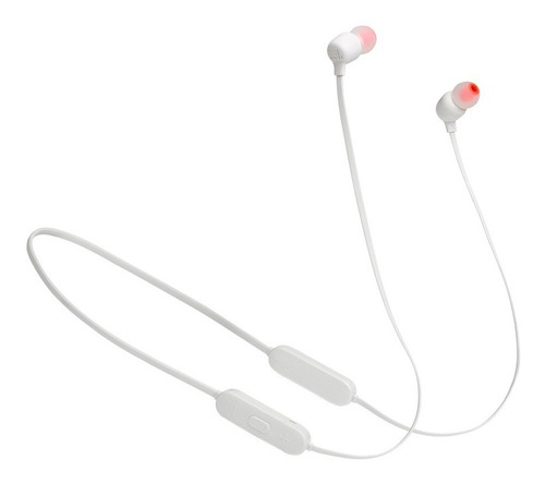 Fone De Ouvido Neckband Sem Fio Jbl Tune 125bt White