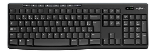 Teclado Logitech K270 S/fio Preto (padrao Brasil) Idioma Português Brasil