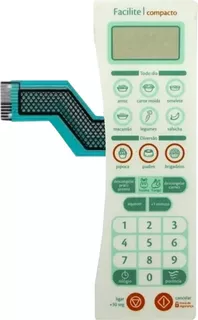 Membrana Teclado Microonda Consul Cms25 Ab Facilite Compacto