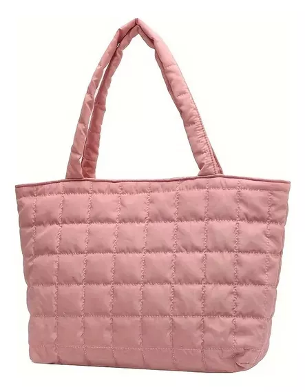 Bolso De Hombro Acolchado Tipo Tote Para Mujer Varios Colore