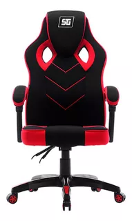 Silla Gamer Vorago Start The Game Cgc-301 Rojo-negro Color Rojo