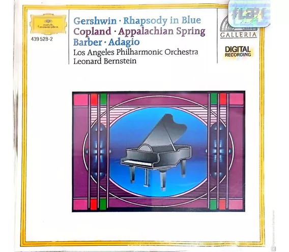 Cd Gershwin - Rhapsody In Blue/ B Los Angeles Philha