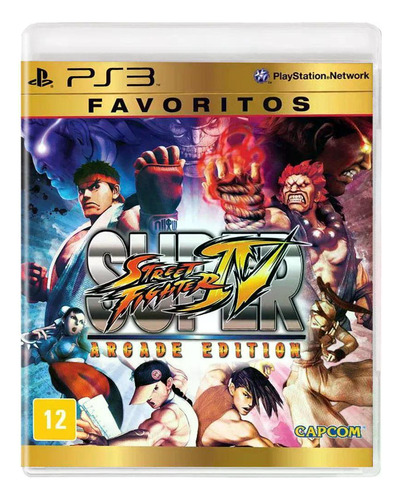 Jogo Seminovo Super Street Fighter Iv Arcade Edition - Ps3 (Recondicionado)