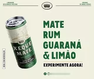 Kit 12 Bebida Mista Xeque Mate Draft Rum -  355ml