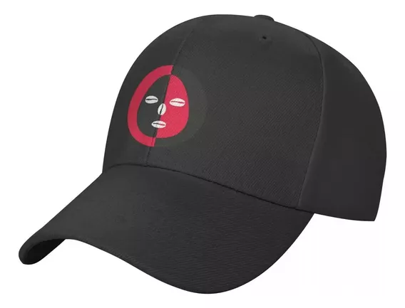 Gorra Cabeza Elegua Rojo Negro Clasica