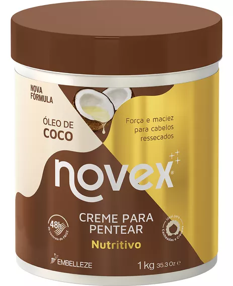 Creme Para Pentear Novex Óleo De Coco 1kg