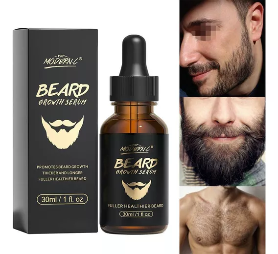 30ml Aceite Con Biotina Y Cafeína Para Crecimiento De Barba