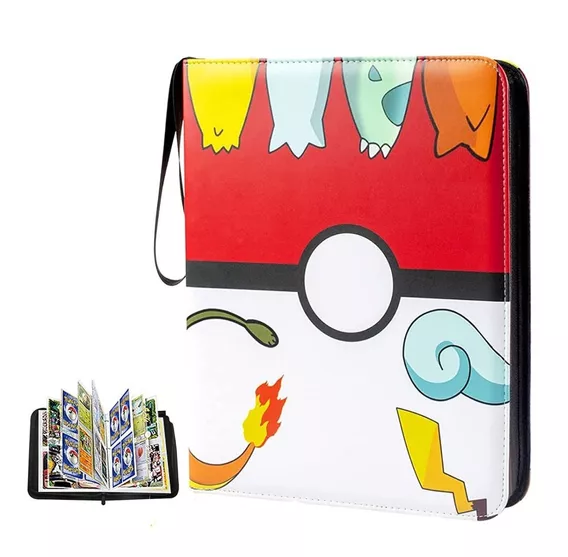 Carpeta De Cartas Coleccionables Para Cartas Pokémon