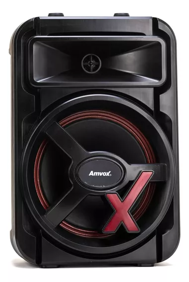 Caixa De Som Amplificada Amvox Aca 251 New X 250w Bt Fm Usb