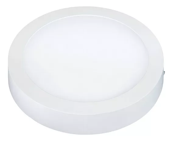 Plafon Led Lux Redondo 24w 4000k Taschibra 15070131 Cor Branco-neutro 4000K 110V/220V