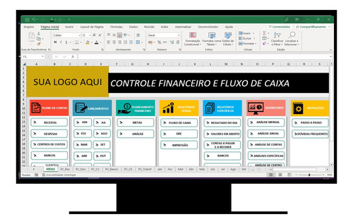 Controle Financeiro E Fluxo De Caixa Completo