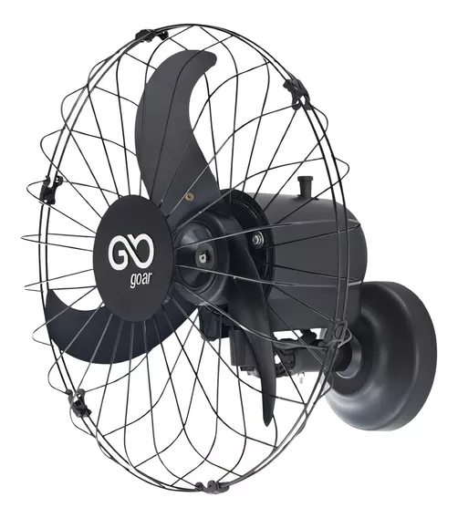 Ventilador De Parede Oscil Goar V50pprr2 220v Preto 6 P